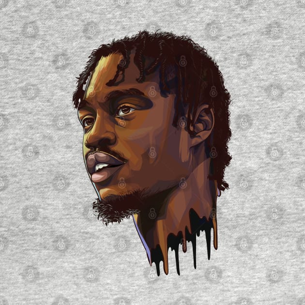 Lil Tjay art Design T-shirt by Carlart1 🎨